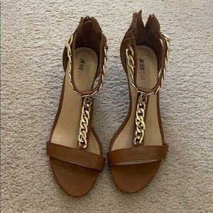 JustFab Wedge Sandals